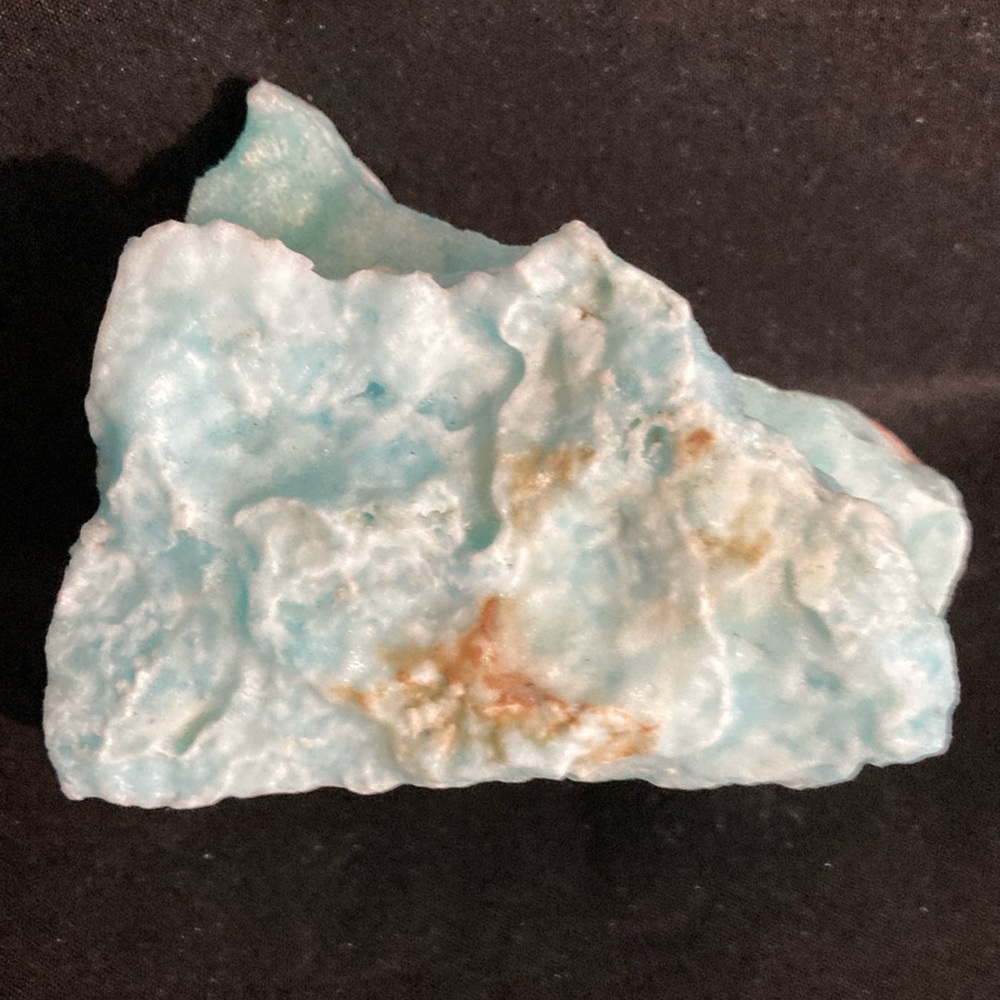 Smithsonite Raw Stone in brown and blue. NWOT. 4” Long x 3” Wide x 2” Deep.